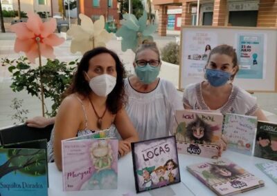 Firma de libros en librería Zebras -Almería